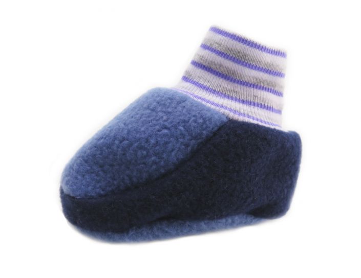 Botita Polar 0 a 6 Meses Combinada con Puño