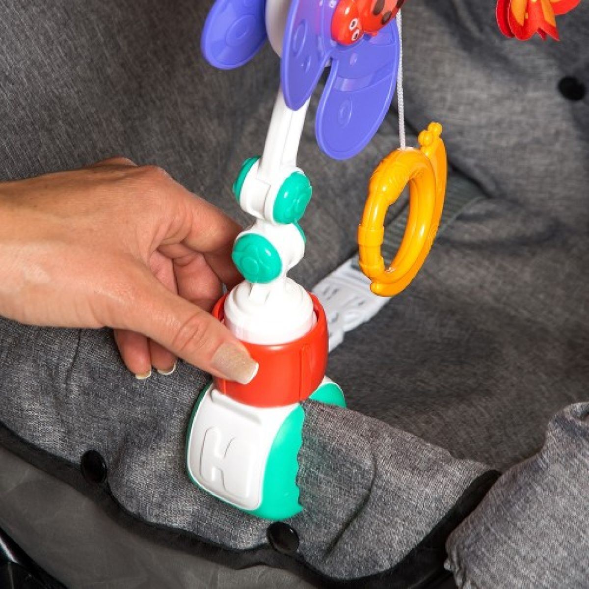 Barral De Juguetes Para Huevito / Cochecito / Cuna - Arco de Actividades - Tira