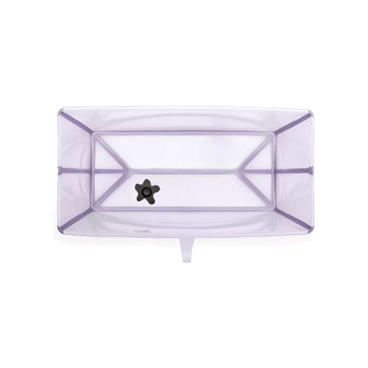 Bañera Plegable FLEXIBATH- Transparente/Lavanda