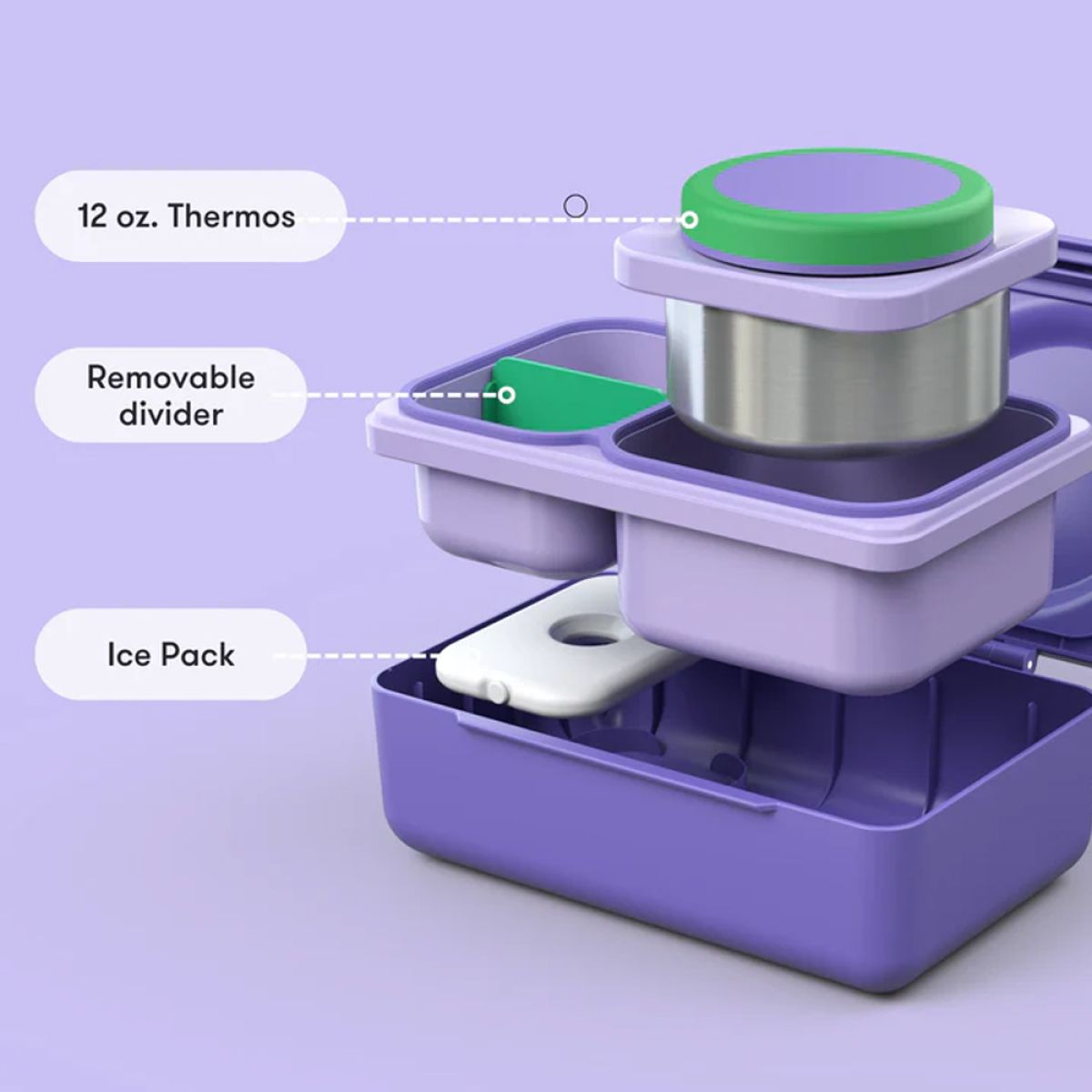 OmieBox Up Lunchera Termica Frio/Calor