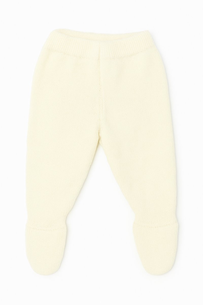 Medio Osito Tejido Suave Con Pie