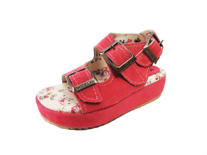 Sandalia plataforma 2 hebillas