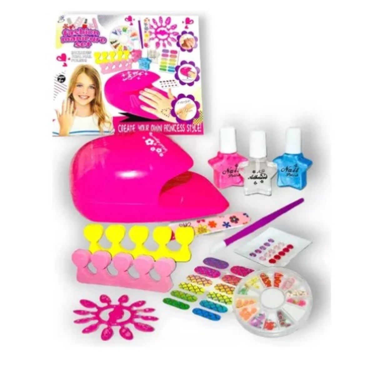 Set De Manicura De Moda