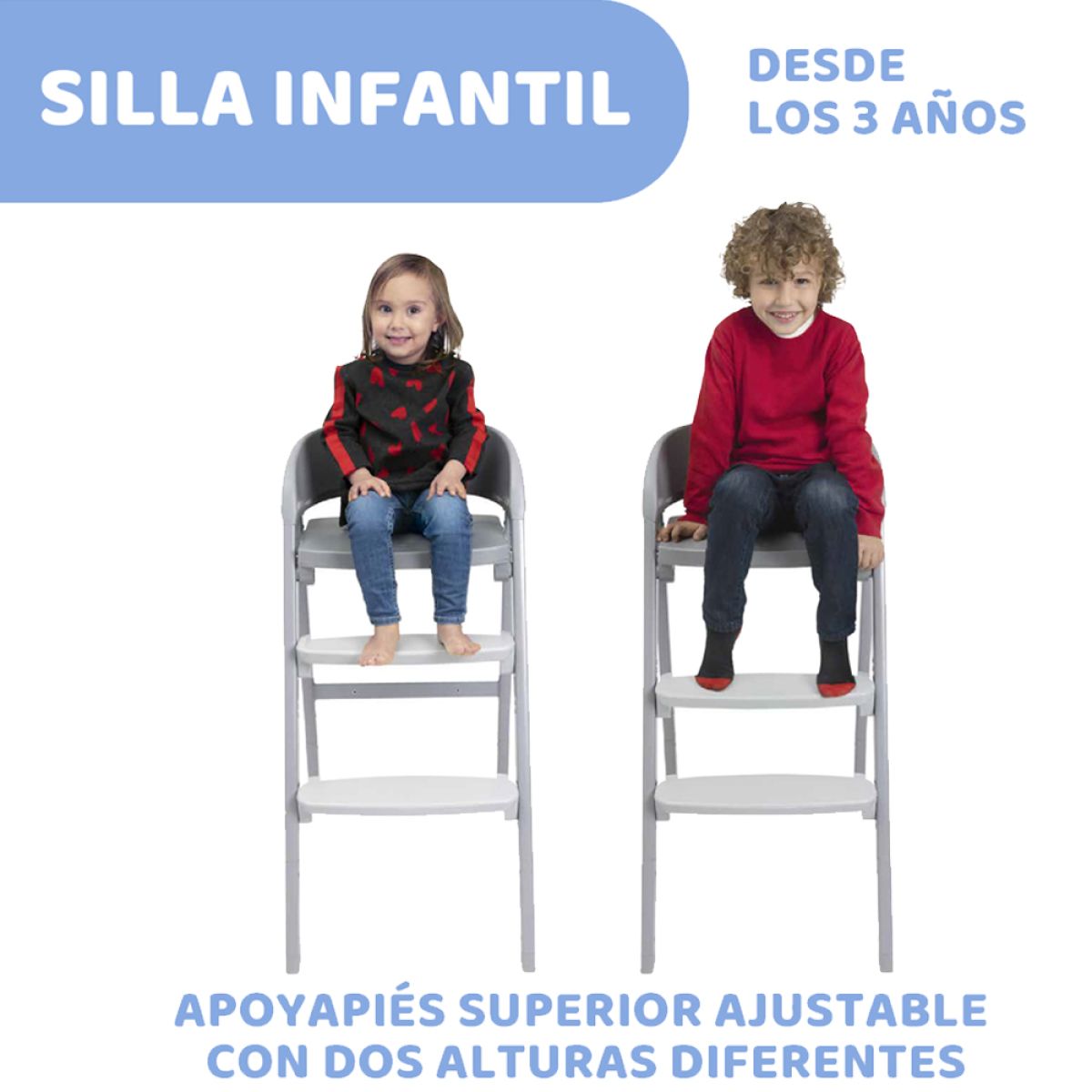 Crescendo Up Silla De Comer Evolutiva Hasta 110 Kg.