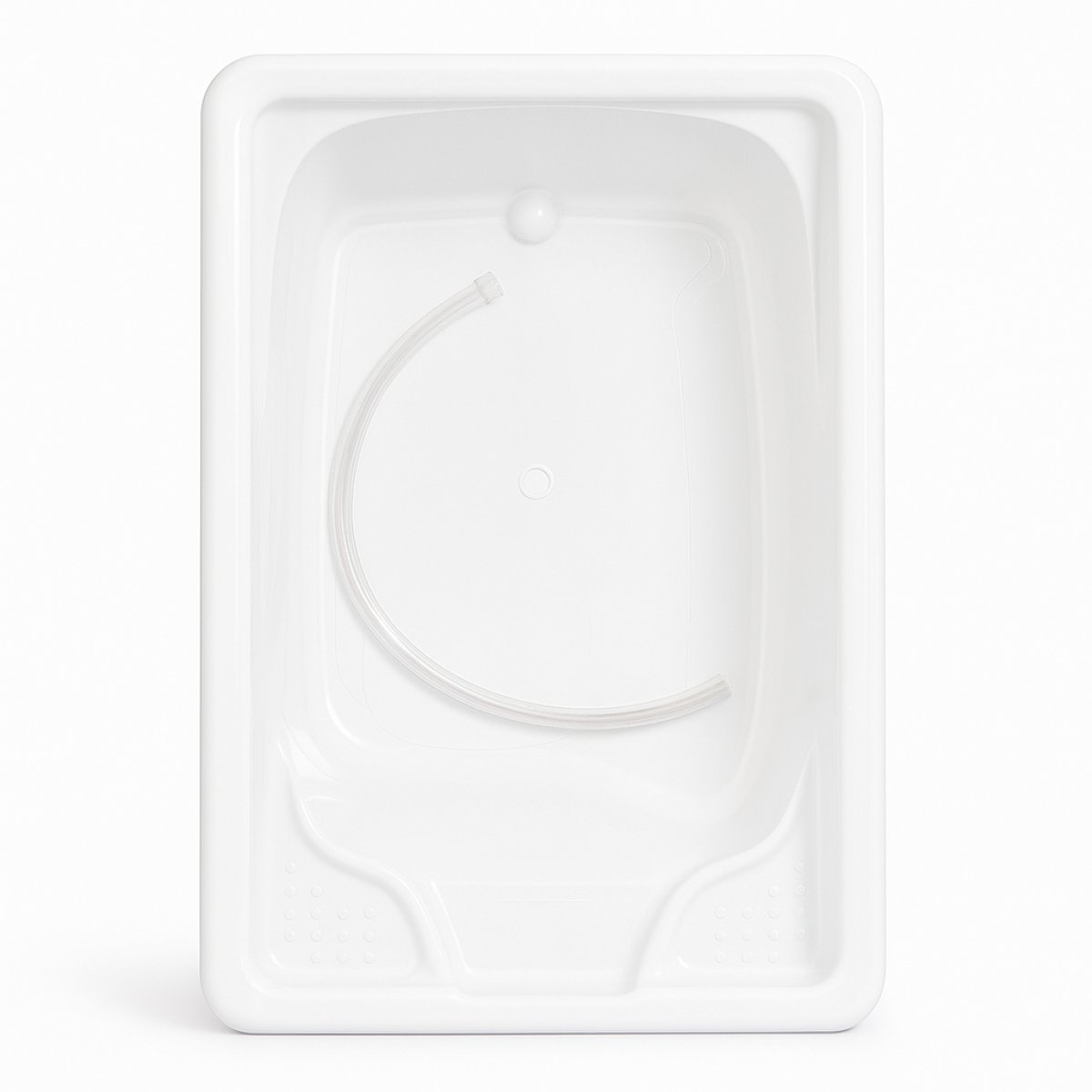 Catre De Baño "Sofi" Plus, Cambiador Anatomico, Bacha Rígida - Patas Rectas