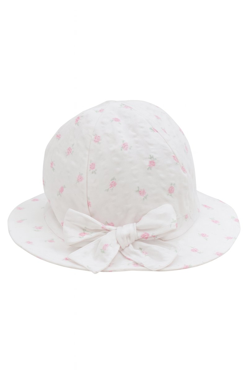 Gorro Piluso Tela Estampado De Flores Ajustable