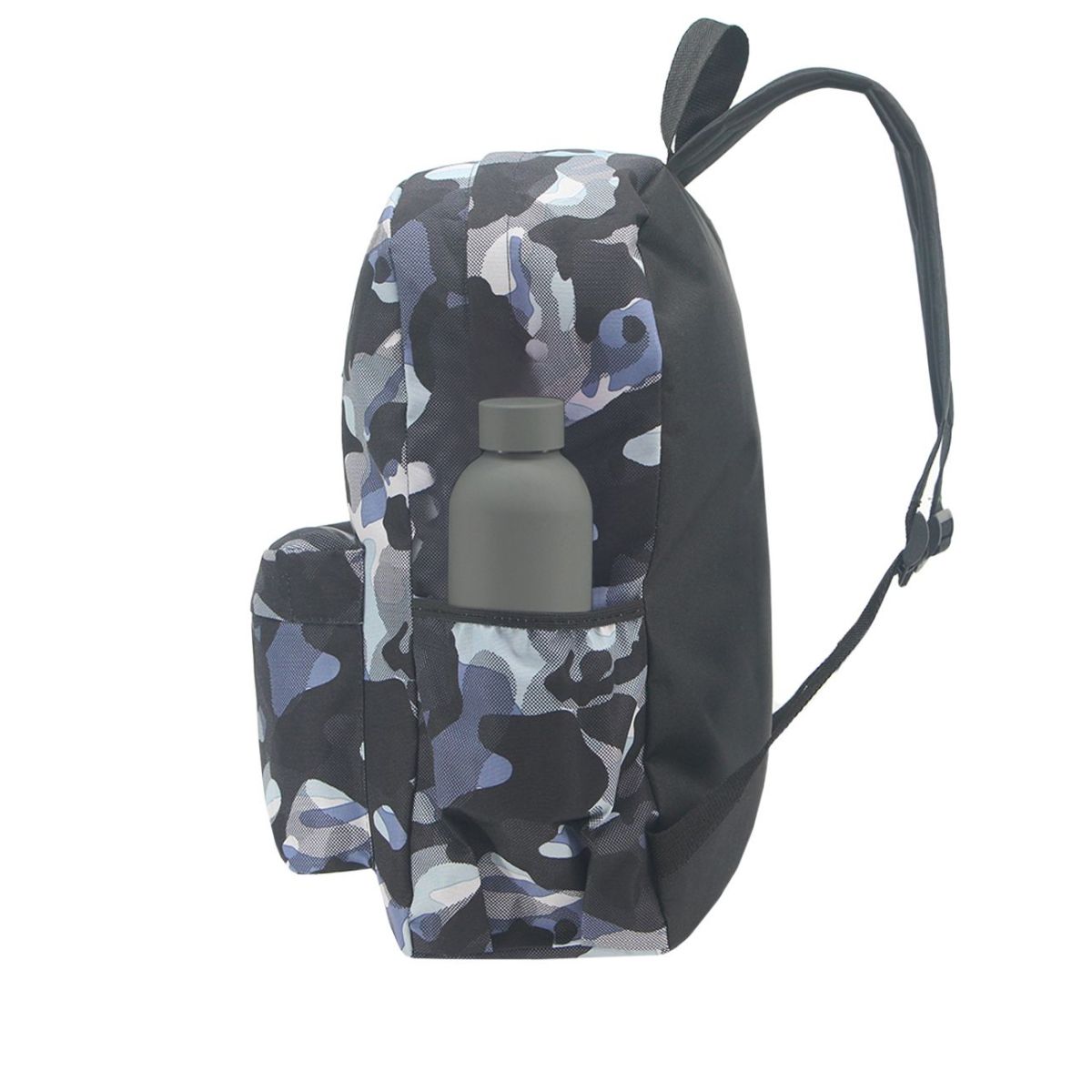 Mochila Espalda Camuflada Con Bolsillo Frontal