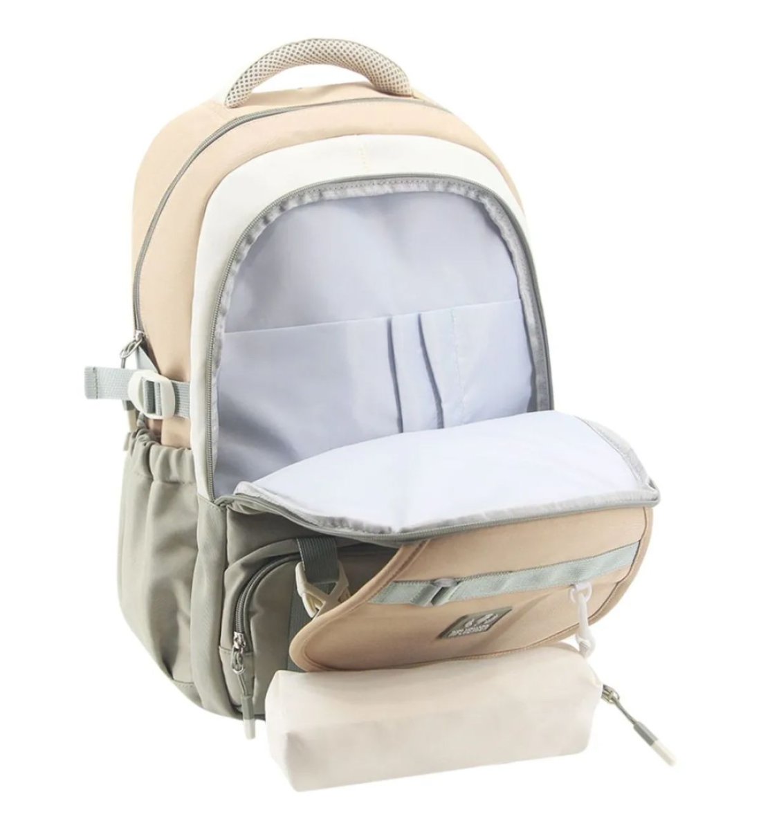 Mochila Espalda Influencer + Cartuchera - 18 Pulgadas