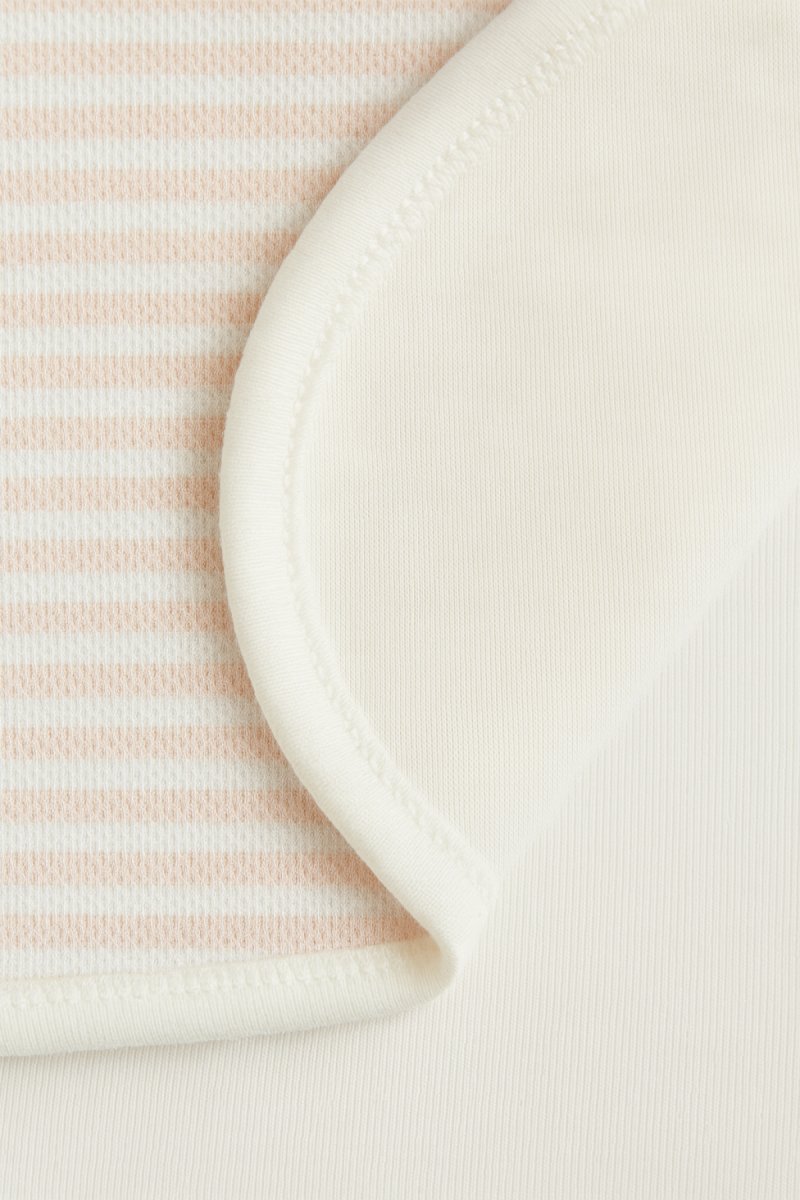 Manta Doble Faz Pique y Algodon Rayada