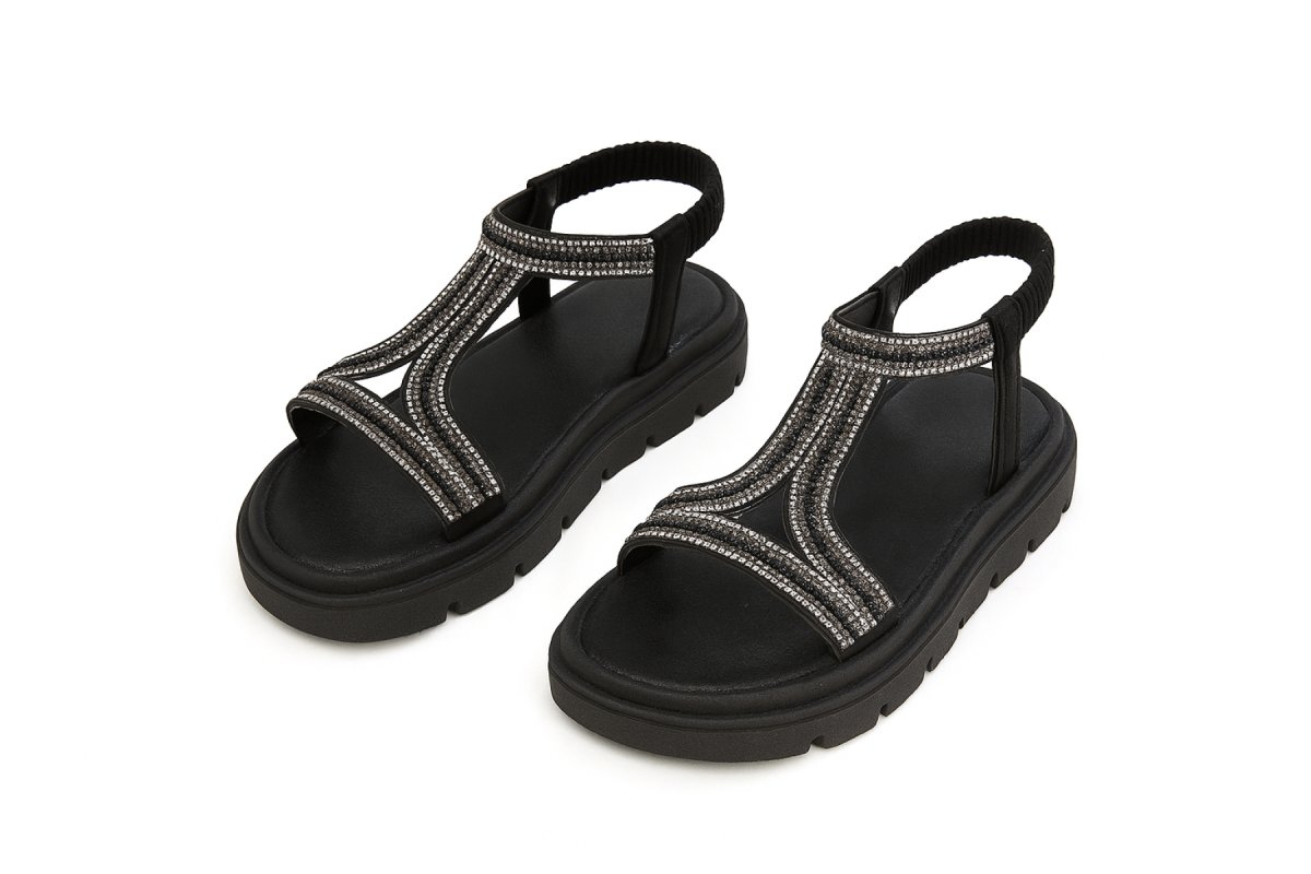 Sandalia Strass Pullman Liviana