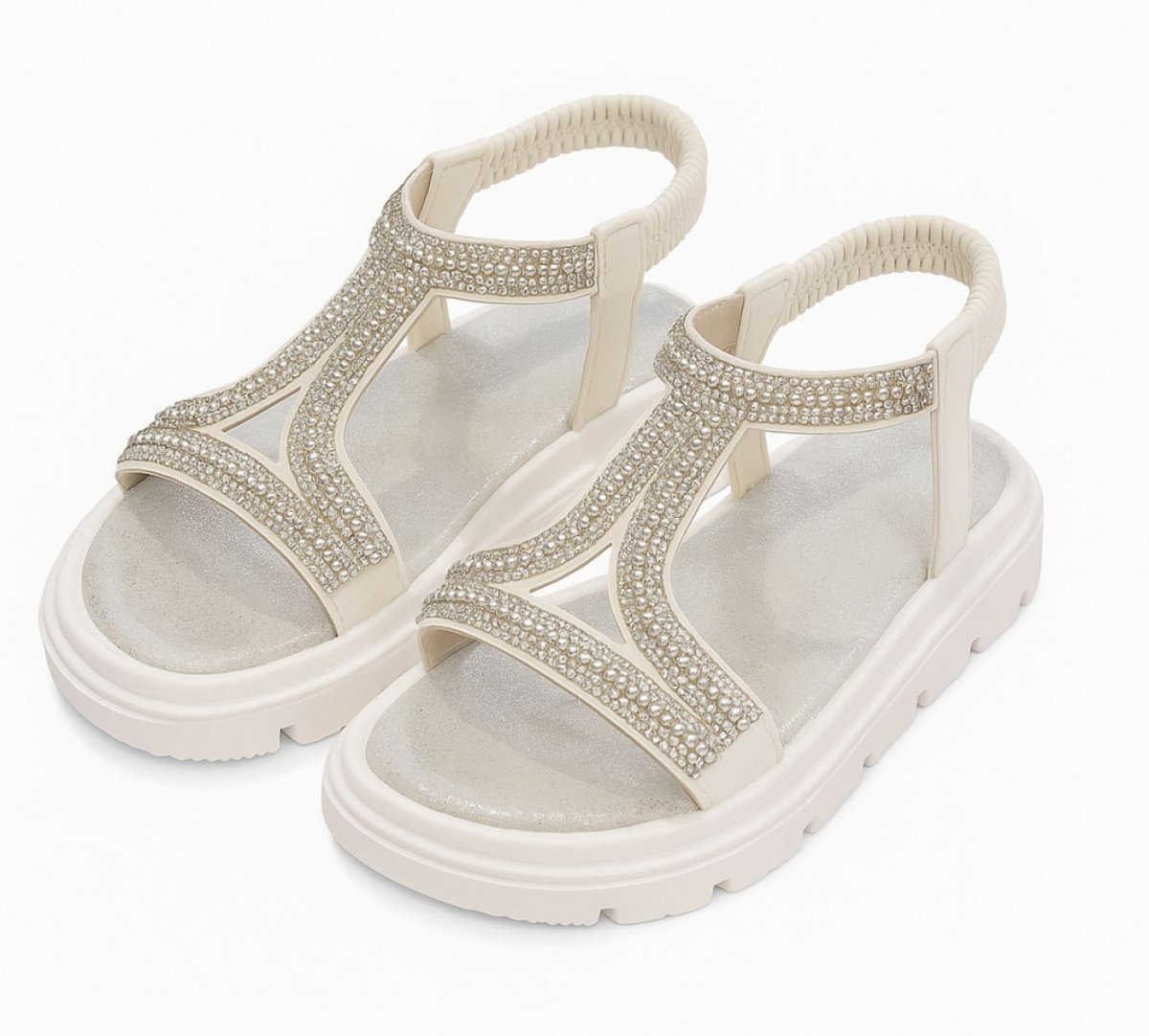 Sandalia Strass Pullman Liviana