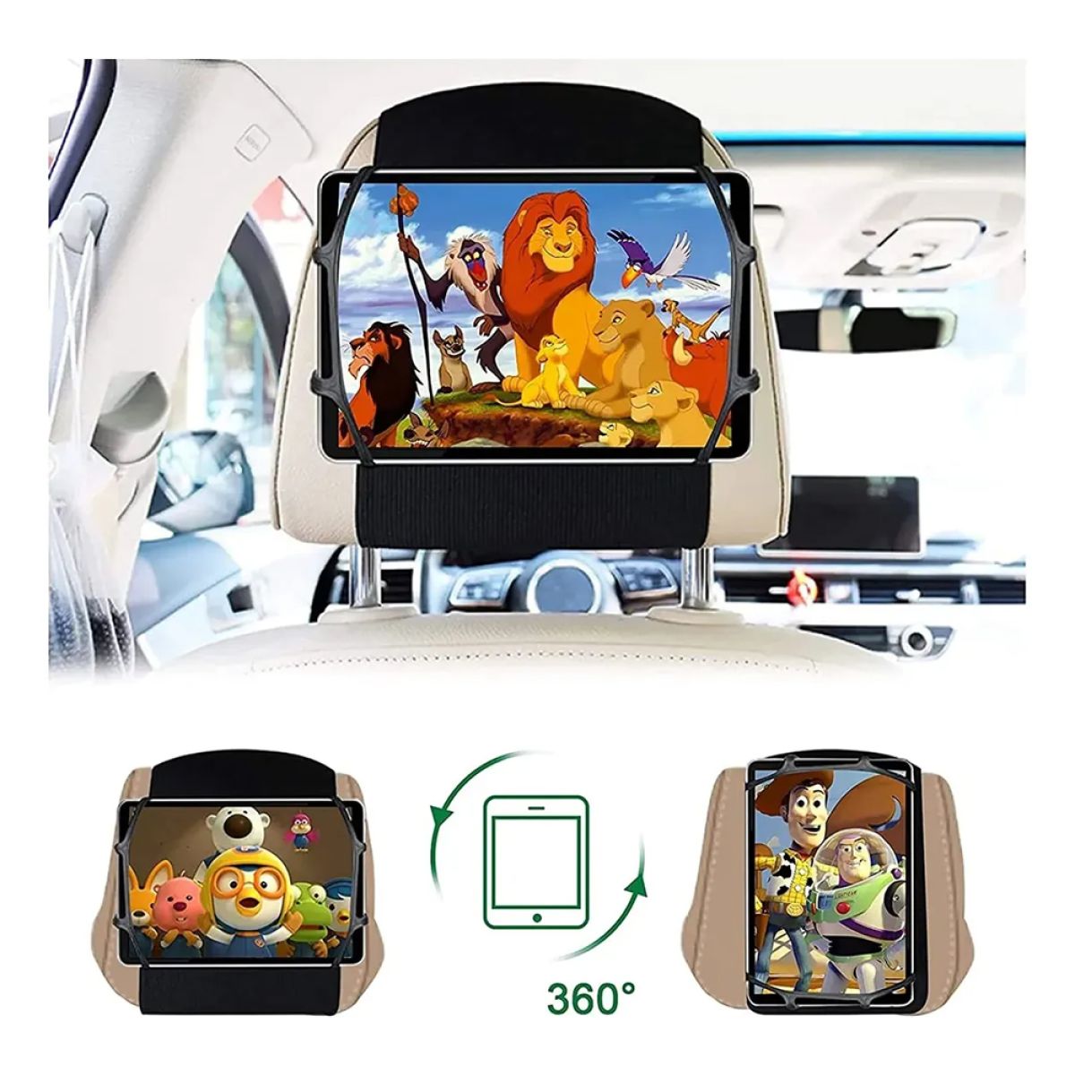 Soporte Universal Para Tablet Asiento Trasero