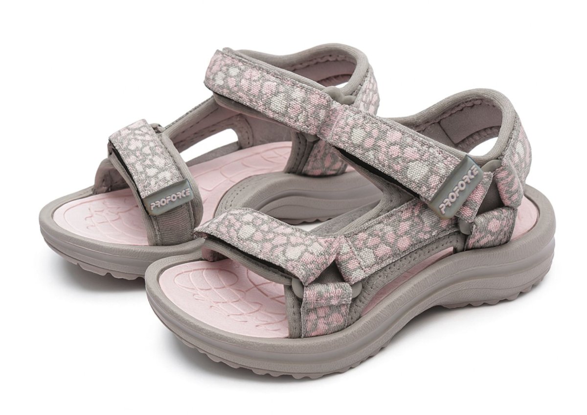 Sandalia Goma 2 Velcro Tela Gross