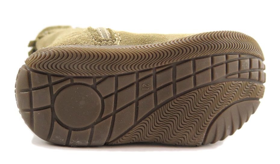 Bota Gamuza con flecos Alina