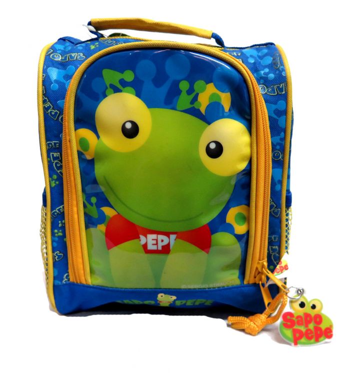 Lunchera tipo Mochila Sapo Pepe