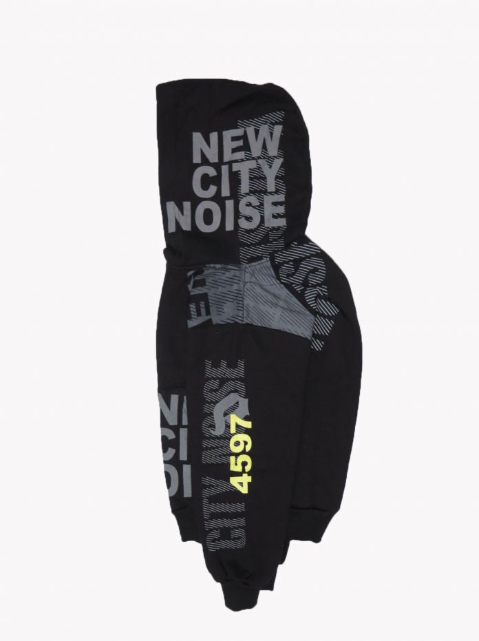 Campera de Algodon Con Friza con Capucha