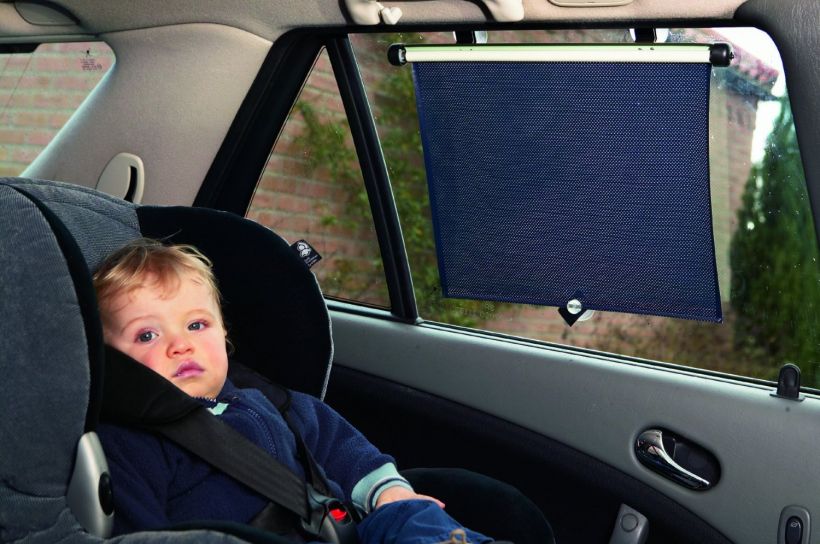 Parasol retractil grande para Auto