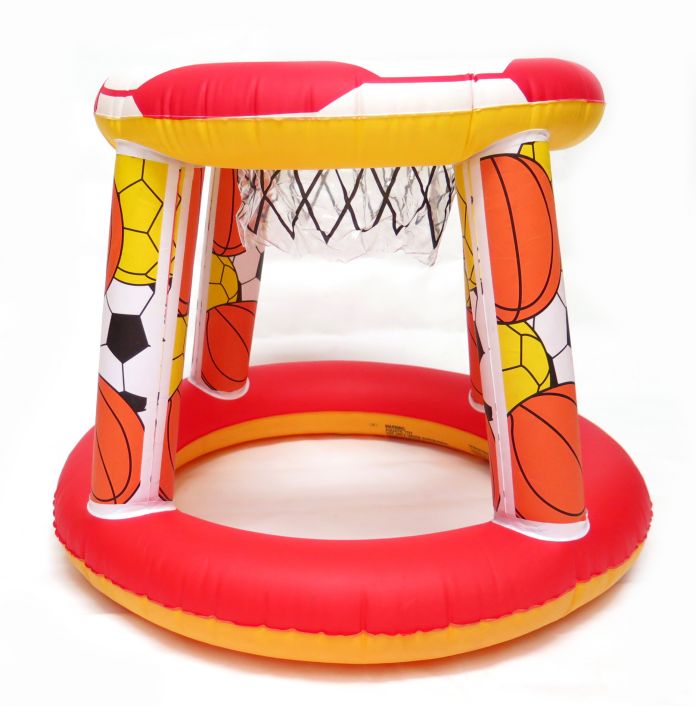 Aro de basquet inflable splash and play
