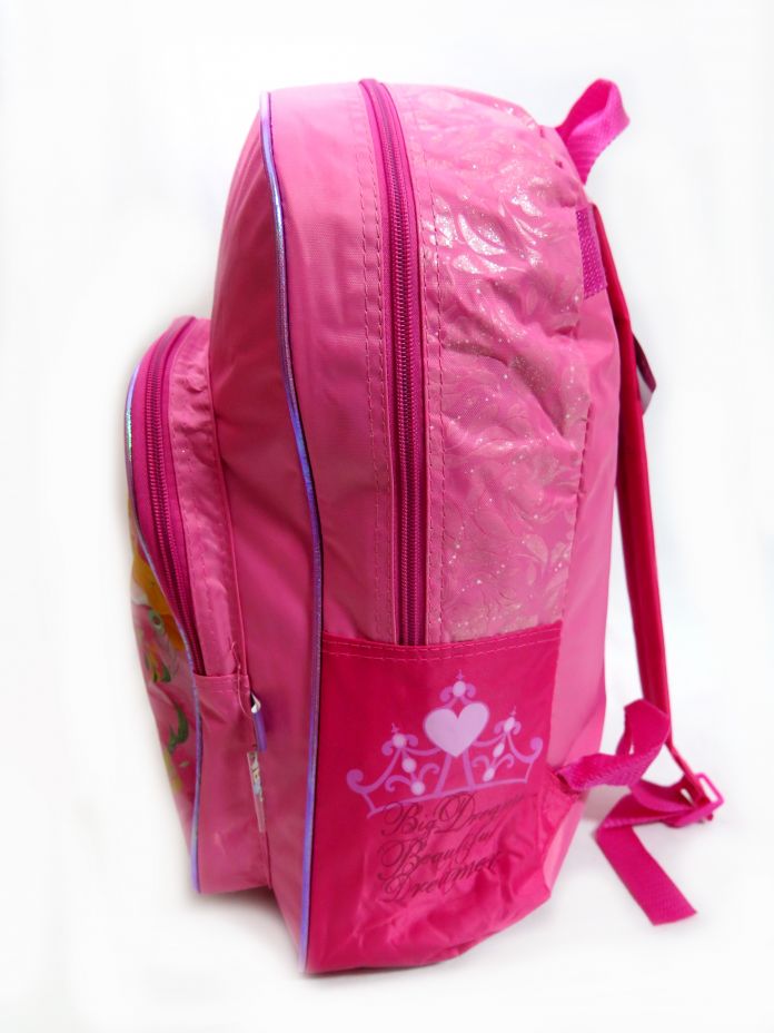 Mochila Princesas Espalda con bolsillo delantero