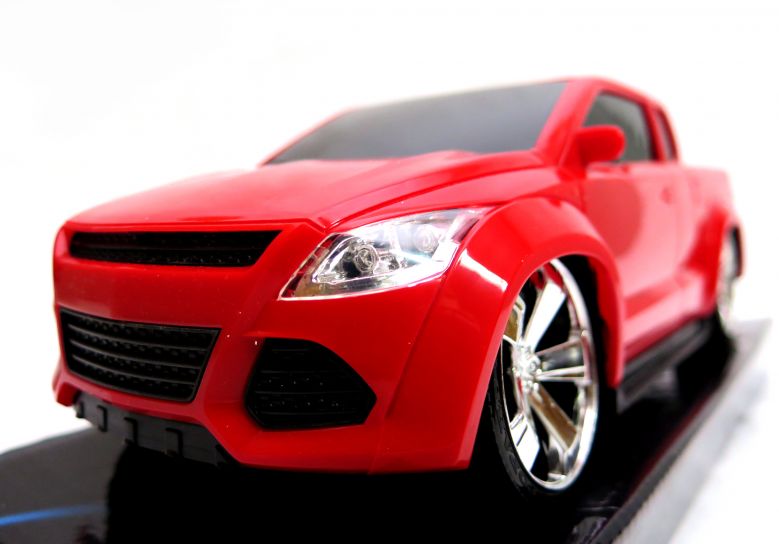 Camioneta Pick Up Max Tuning Caja con Visor Grande