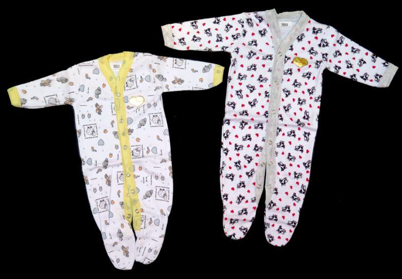 Enterito Varon y Nena Manga Larga / Pierna larga - Estampado - Con Pie