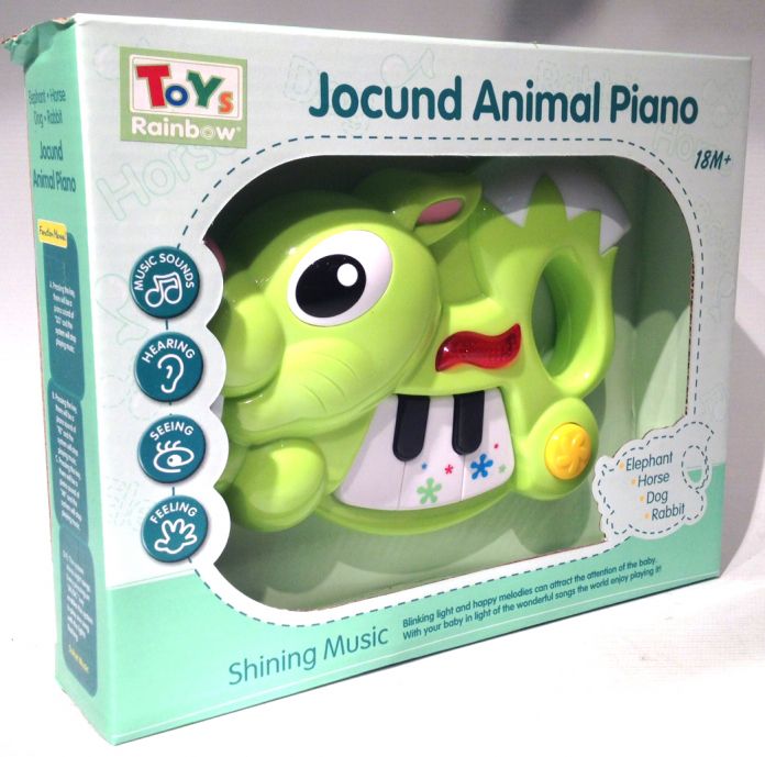 jocund Animal Piano Perro con Luces y Sonidos con Luces y Sonidos Tecladito