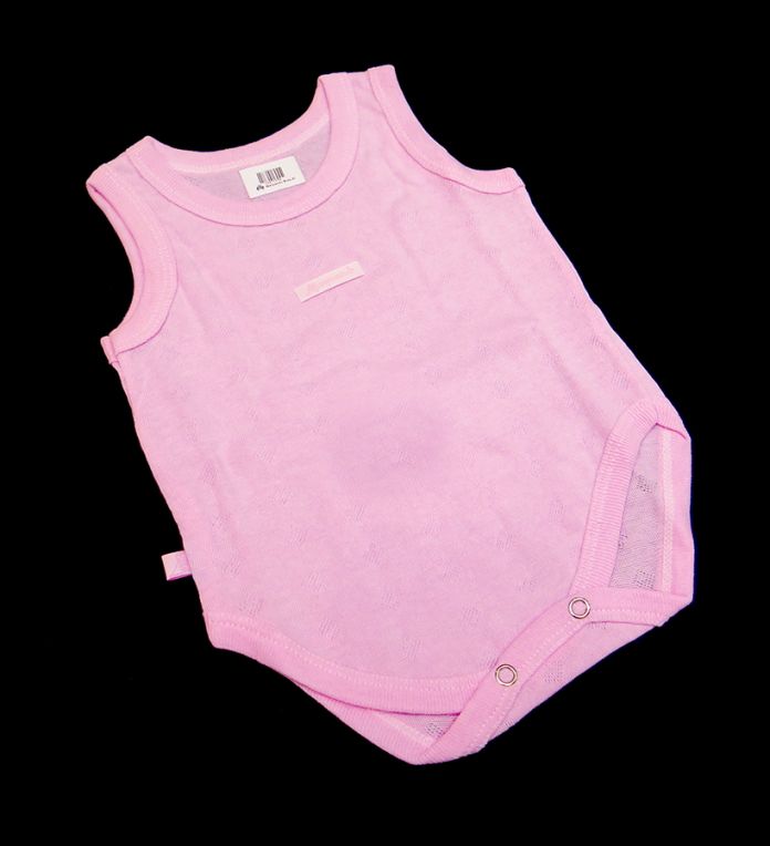 Body Sin Mangas Labrado Liso