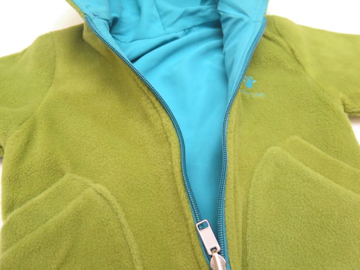 Campera Reversible convertible a Polar - con Capucha