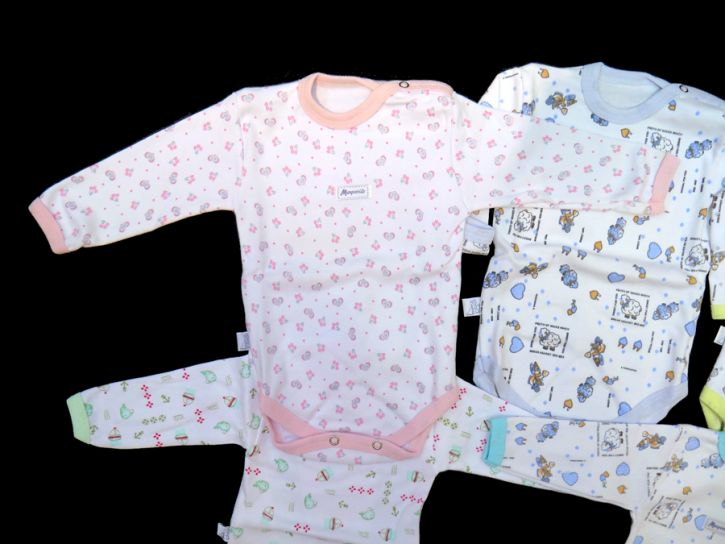 Body de interior manga larga estampados