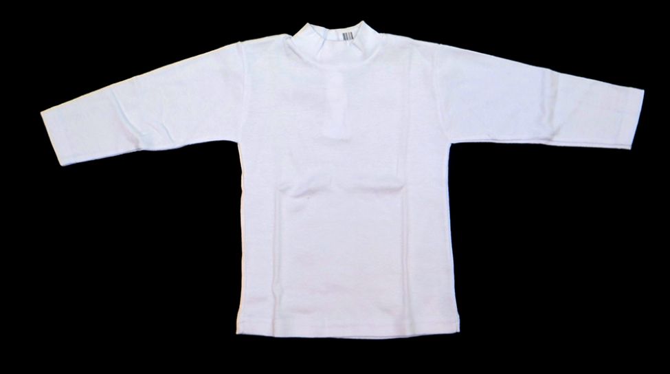 Media Polera de Algodon Lisas