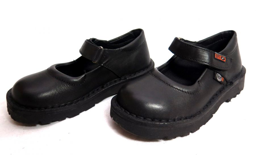 Zapato Calzado Colegial Nena Guillermina con Velcro OUTLET
