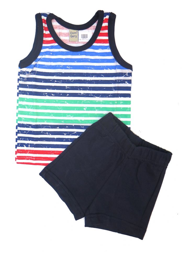 Conjunto Remera Musculosa + Short Varon