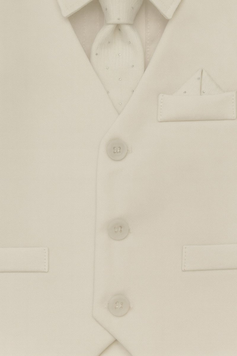 Conjunto Chaleco Camisa Pantalón Y Corbata