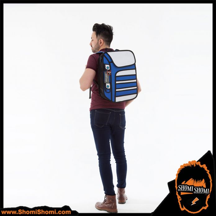 Mochila Yoppo Celeste