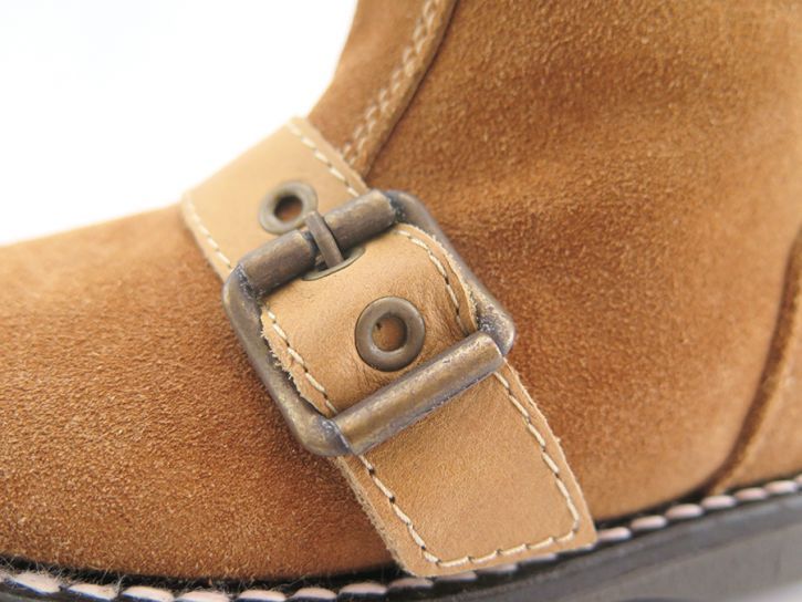 Bota Gamuza 2 Hebillas