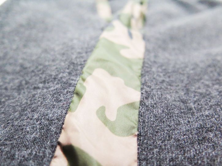 Babucha Frisa Con Reborde Camuflado