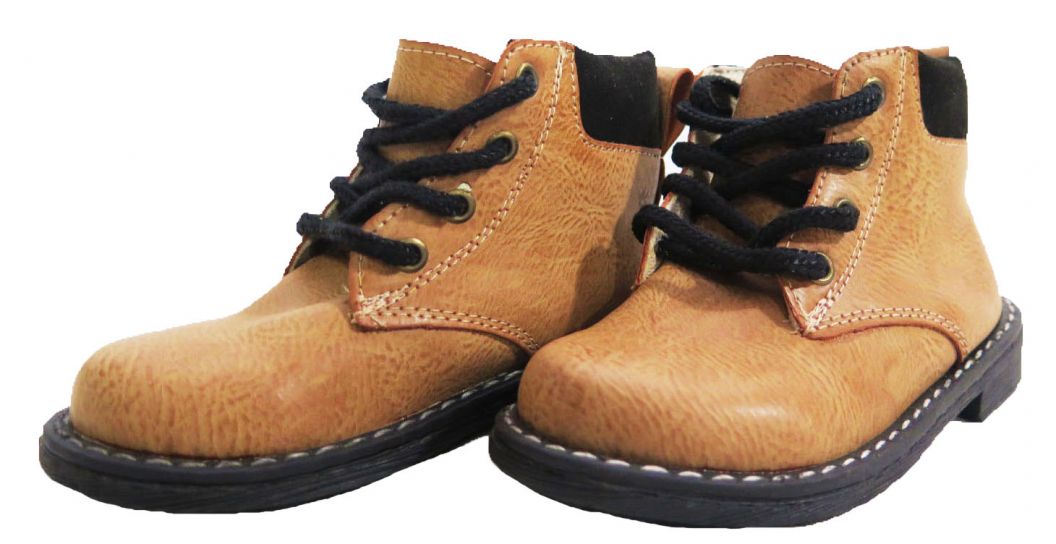 Borcego Bota Con Cordón Ecocuero