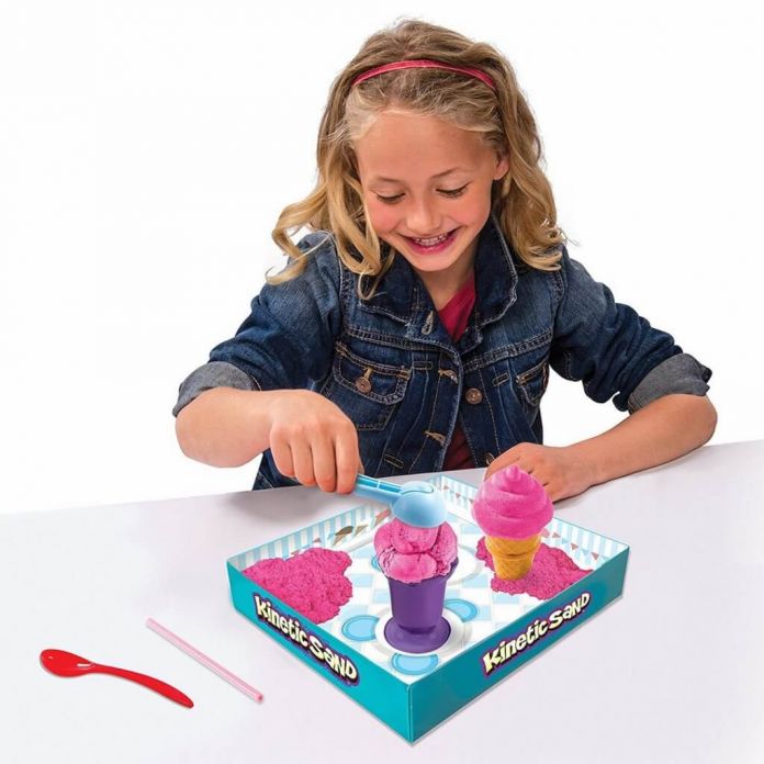 Juego de Masa Arena Kinetic Sand de Heladeria