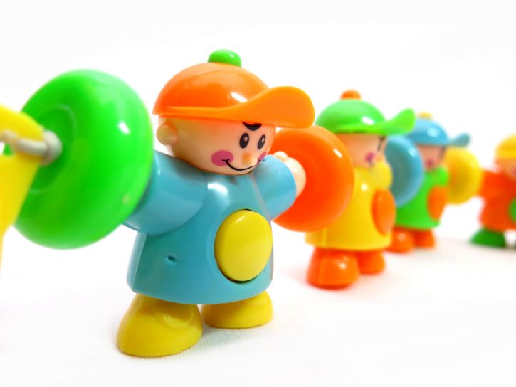 Juguetes Bebe Tira de cochecito juguetes plasticos con elastico. Eco