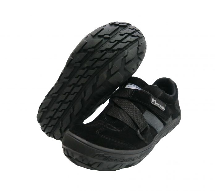 Zapatillas de Gamuza con Velcro Ruta