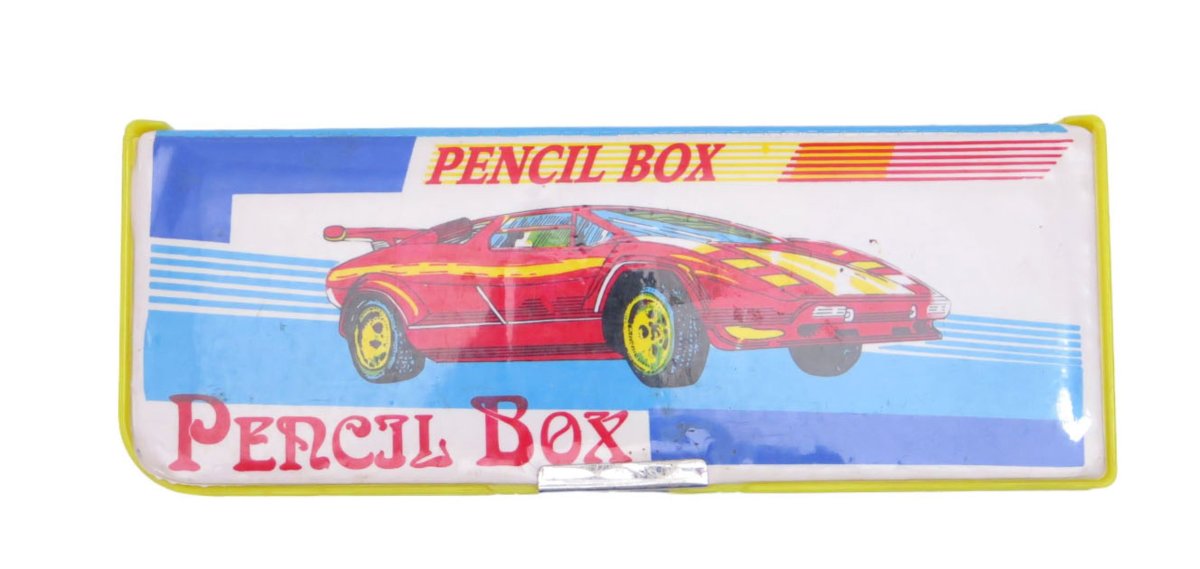 Cartuchera Rigida Imantada con Sacapuntas Autos