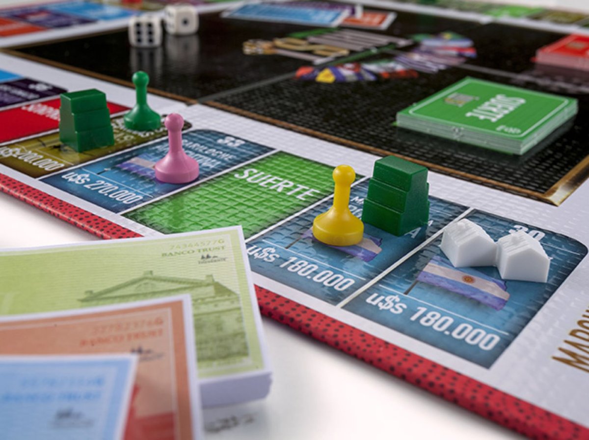 Juego de Mesa - Trust Internacional - Compra y Venta de Propiedades