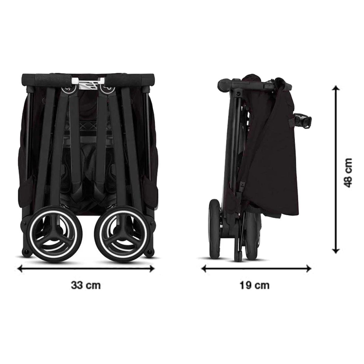 Cochecito Ultracompacto Liviano Pockit All City