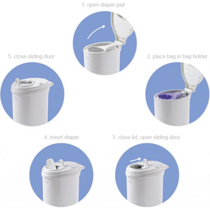 Cesto de pañales Diaper Pail Tacho