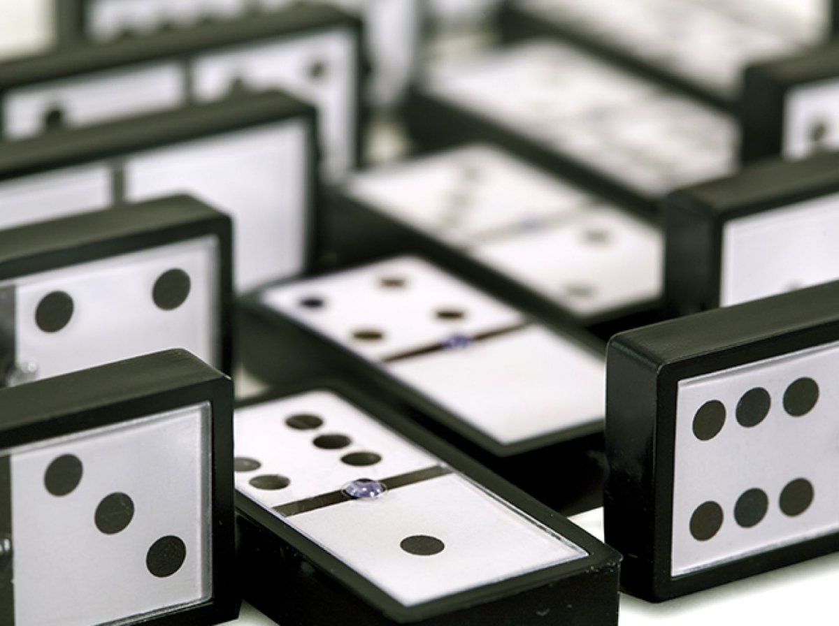 Juego De Domino Cristal
