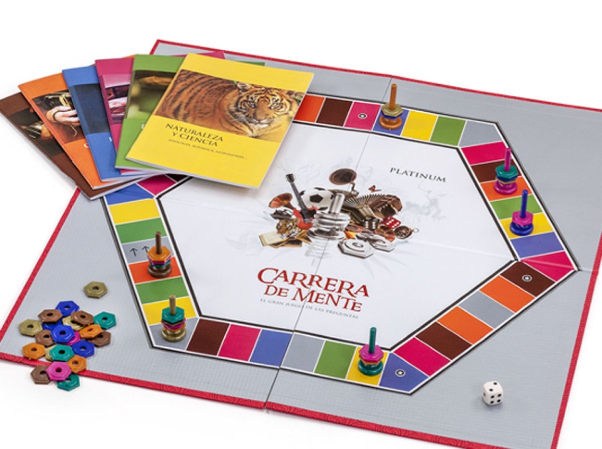Carrera De Mente Platinum - El Gran Juego De Las Preguntas - Juego De Mesa