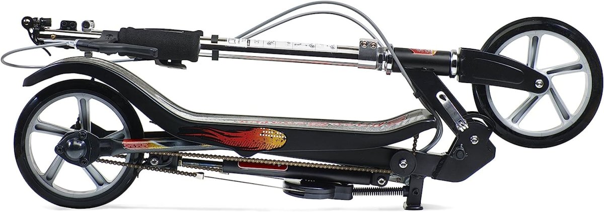 Space Scooter Con Freno Suspencion Neumática Y Plegado Compacto -OUTLET
