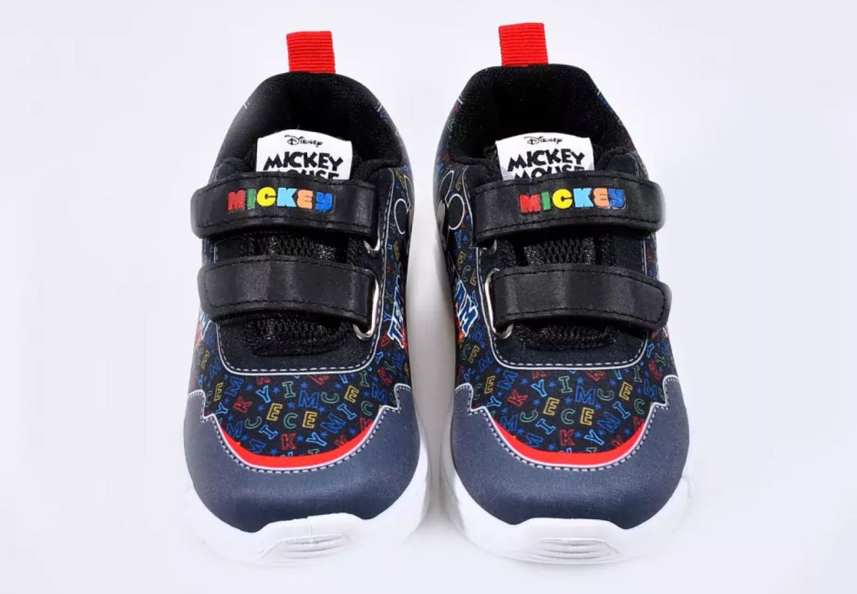 Zapatilla Mickey Velcro - Luz Al Pisar