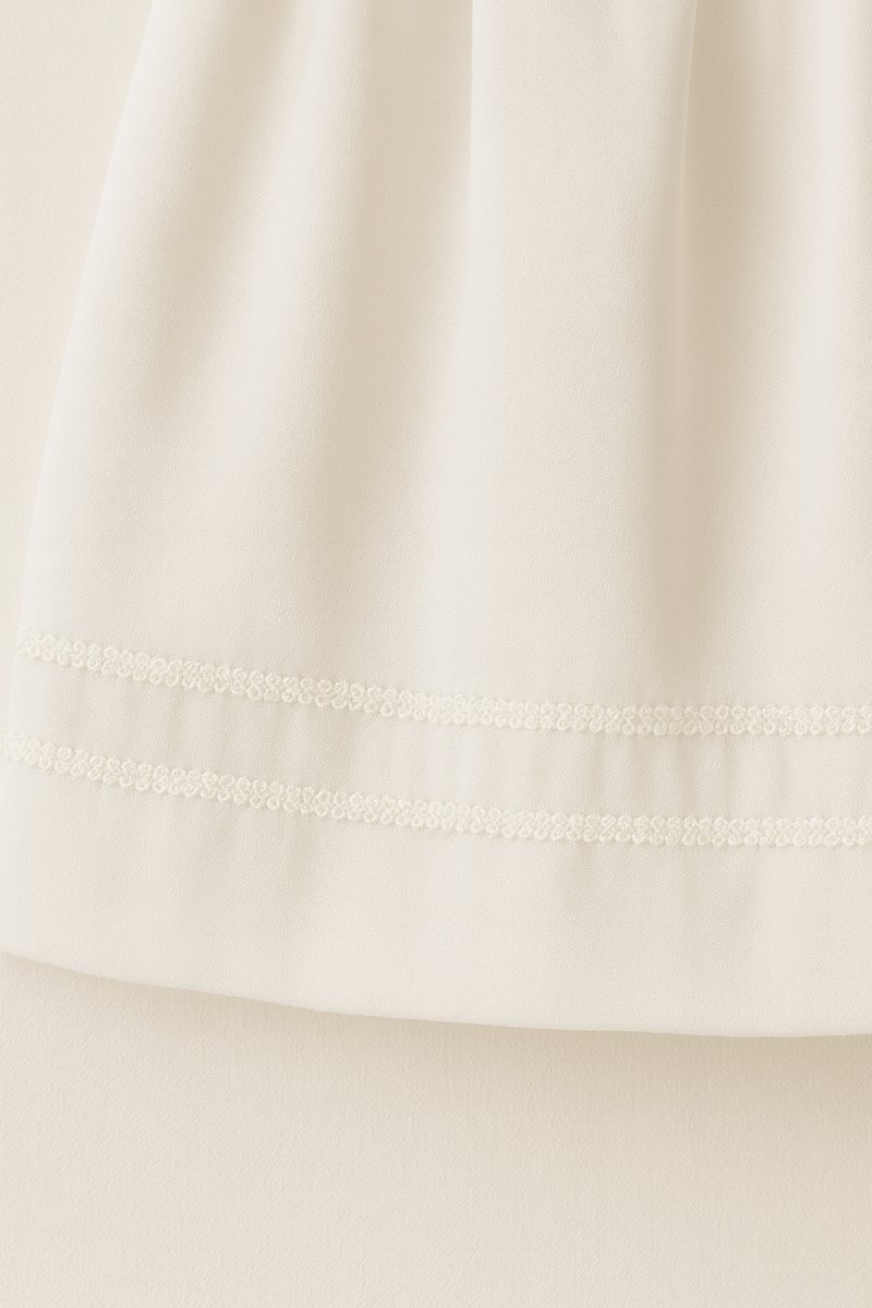 Vestido de Bautismo seda fria