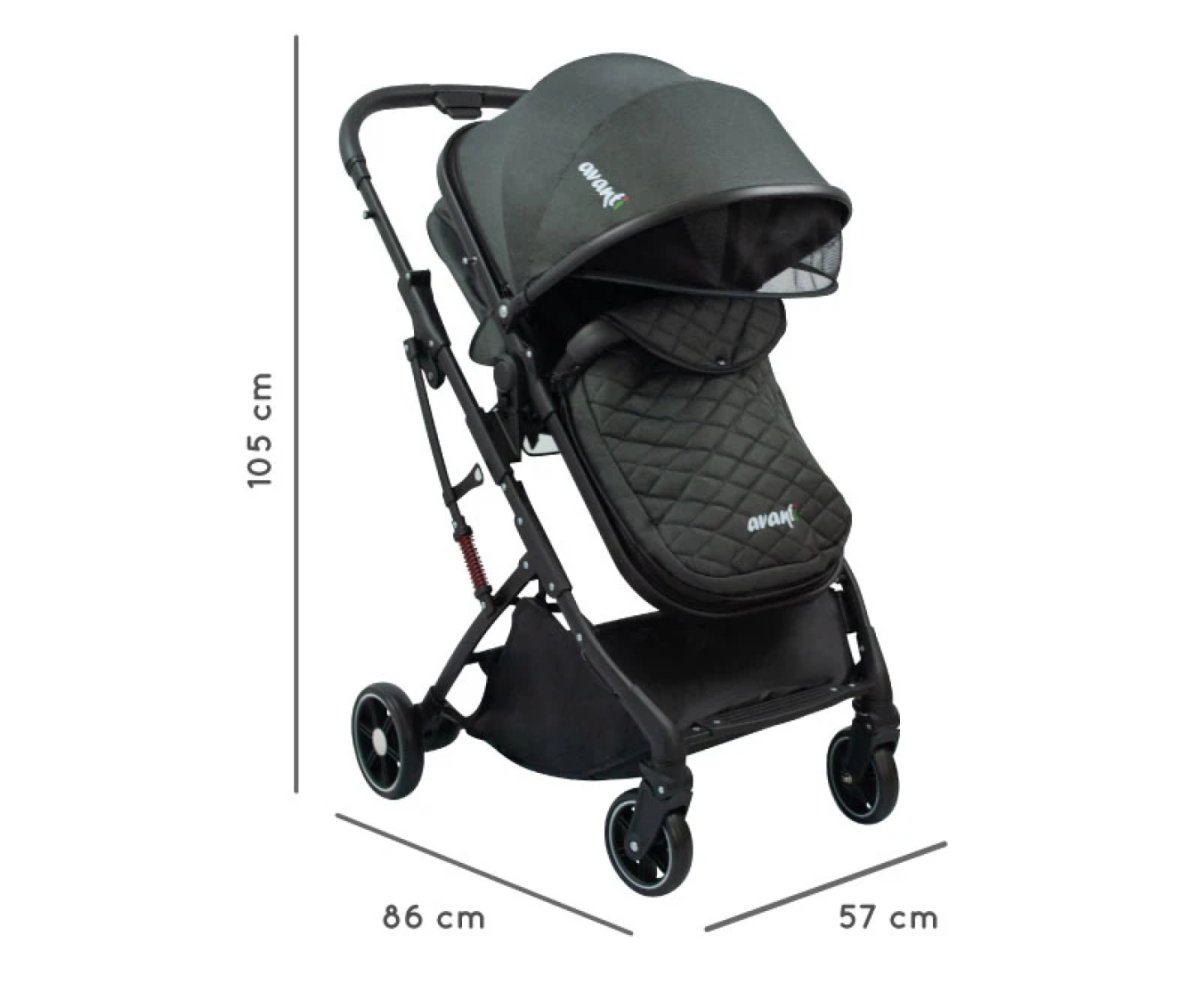 Cochecito Compacto Travel System 3 En 1 Ibiza